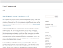 Tablet Screenshot of pavel.surmenok.com